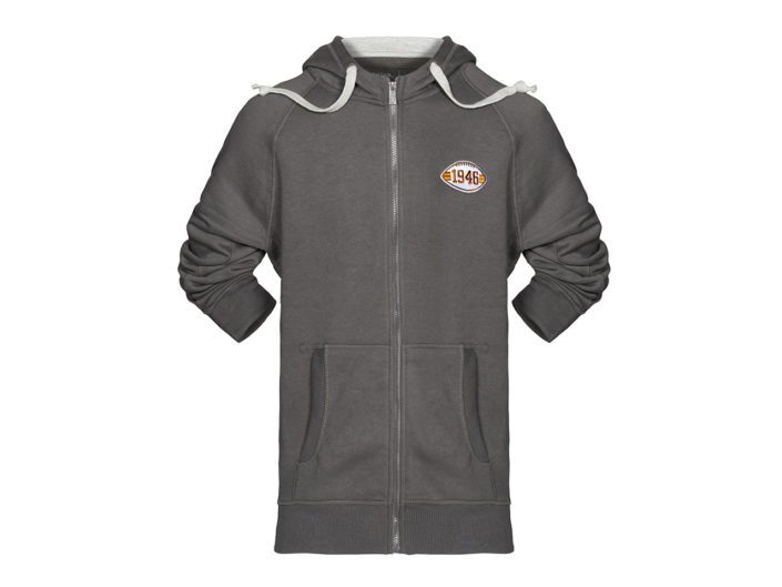 Picture of a Grey Zip-up
