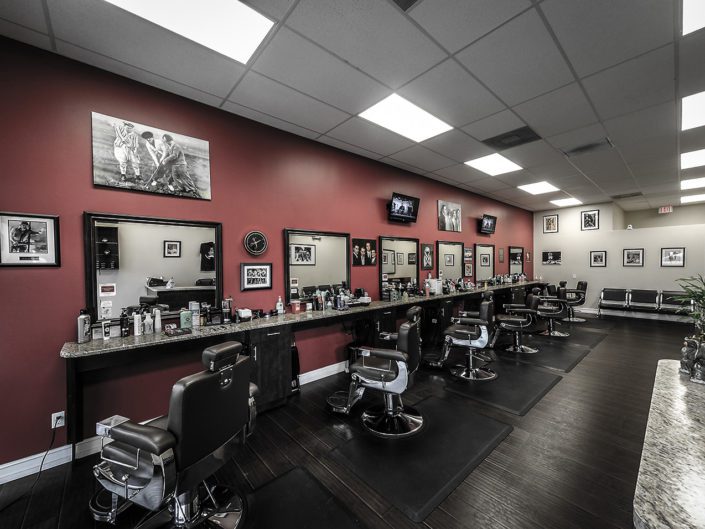 Picture of a Barber Shop Interior in BDK Photography's Architecture-Interior & Exterior Gallery