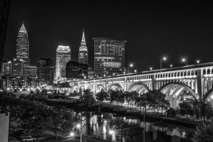 Picture of Cleveland Skyline in BDK Photography's Architecture-Interior & Exterior Gallery