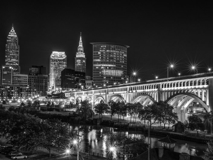 Picture of Cleveland Skyline in BDK Photography's Architecture-Interior & Exterior Gallery