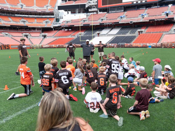 Picture of Cleveland Browns Kids Event in BDK Photography's Events Gallery