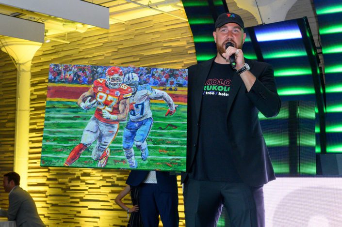Picture of Travis Kelce at Event in BDK Photography's Events Gallery