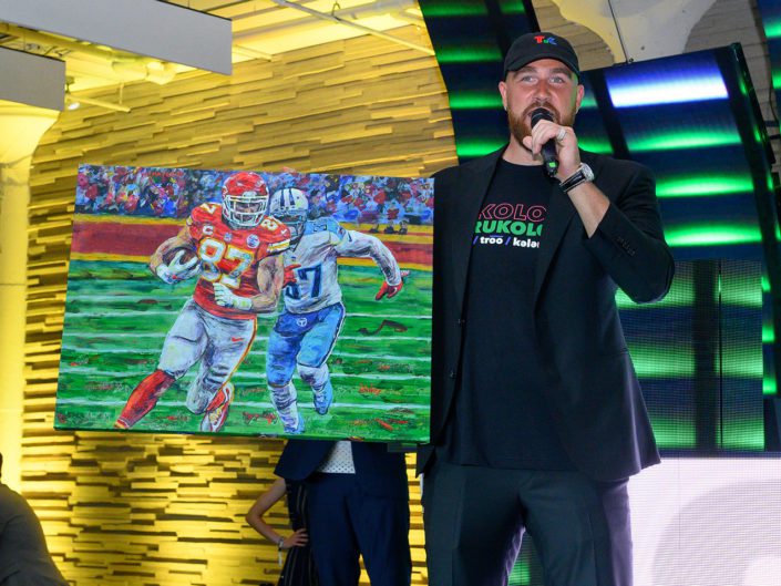 Picture of Travis Kelce at Event in BDK Photography's Events Gallery