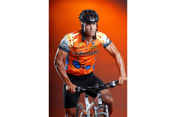 Picture of a Male Cyclist in BDK Photography's Fitness Gallery