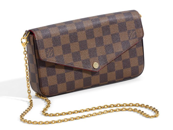 Picture of a Brown Checkered Purse in BDK Photography's Product Gallery