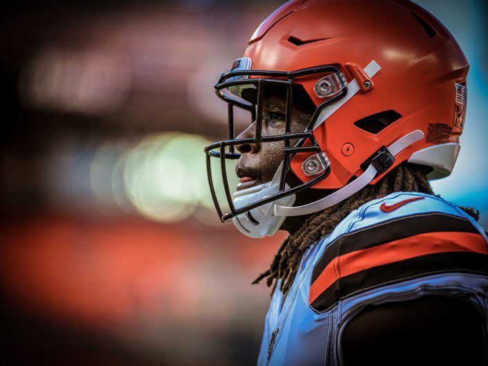 Picture of a Cleveland Browns Player in BDK Photography's Sports Gallery
