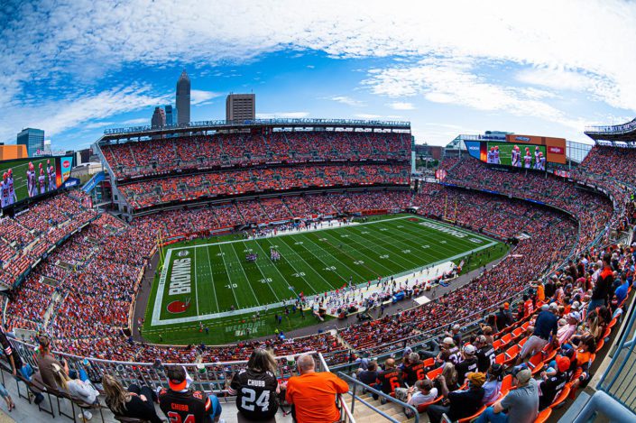 A Picture of Cleveland Browns Game in BDK Photography's Sports Gallery