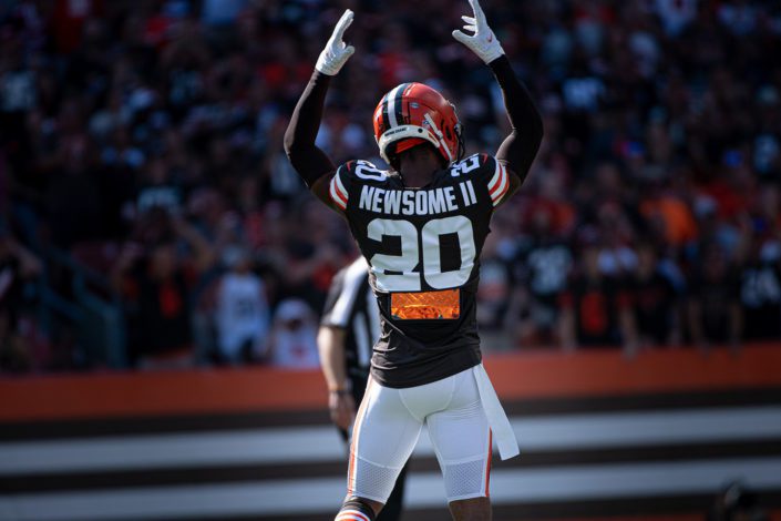 Picture of Cleveland Browns Player Newsome in BDK Photography's Sports Gallery