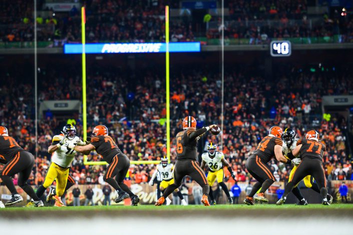 Picture of a Cleveland Browns Game in BDK Photography's Sports Gallery