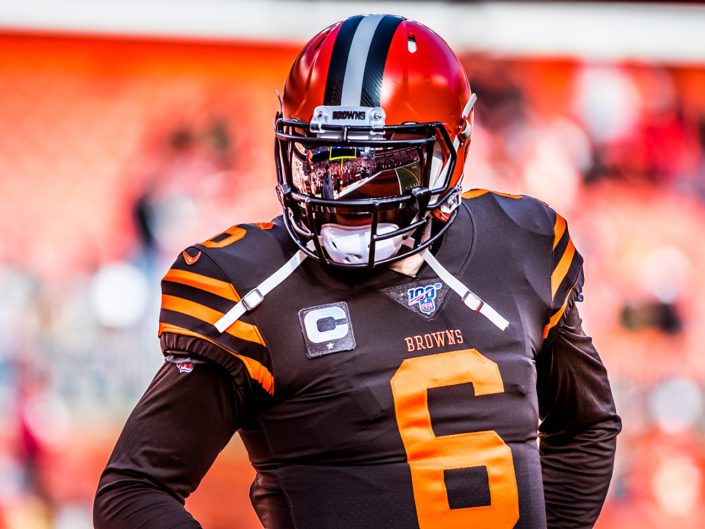 Picture of a Cleveland Browns Player in BDK Photography's Sports Gallery